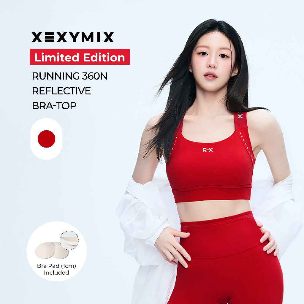 [XEXYMIX Limited Edition] Running 360N Reflective Bra-Top