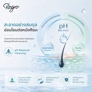 Regro Detox & Purify Shampoo Pack 2 โปรโมชั่นลดราคา แชมพูลดผมร่วง สูตรดีท็อกซ์ ปราศจากซิลิโคน 2 กล่อง