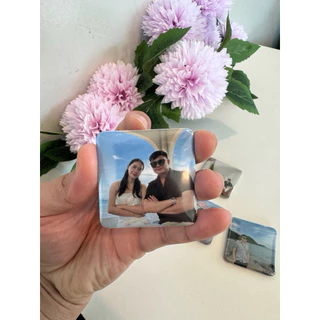 [ส่งไว] รับทำแม่เหล็กติดตู้เย็น 5x5 cm (1 ชิ้นก็ทำได้) คละรูปได้ พิมพ์รูปตามสั่ง ของขวัญสุดน่ารัก