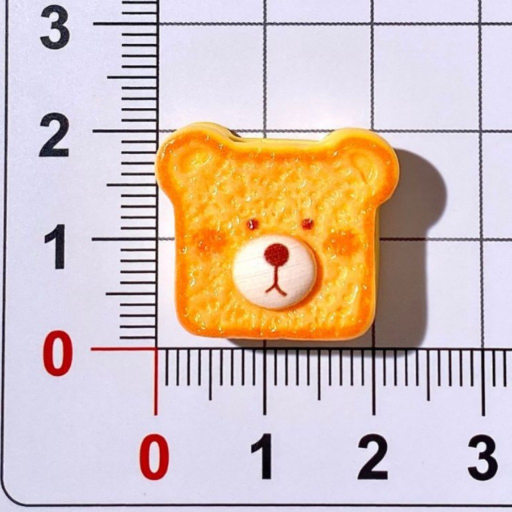 J690I ขนมปังหมีหน้าบูดของเล่นจิ๋ว ดีไอวาย 10 ชิ้น