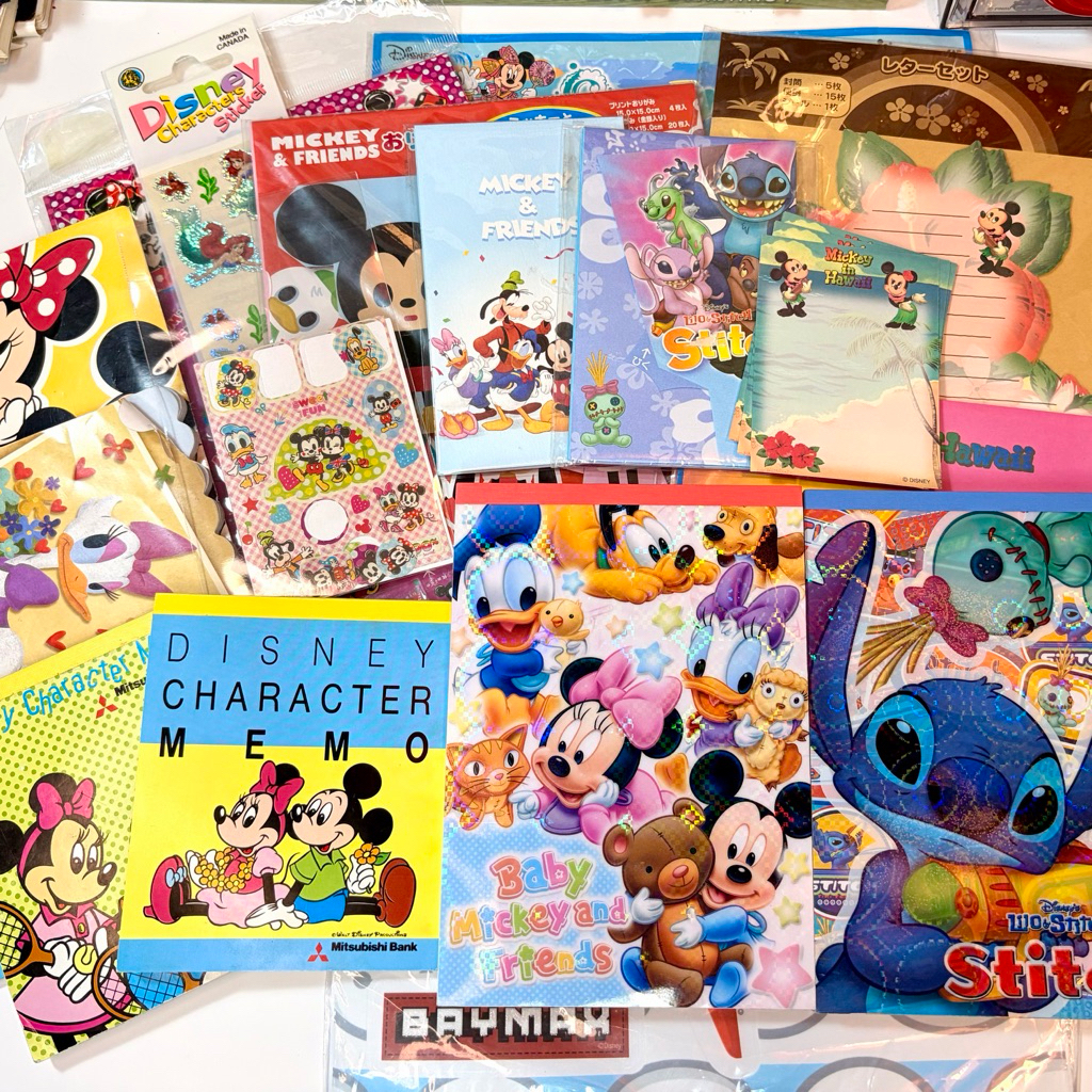 📮 อัปเดต14/09} Disney | กระดาษโน๊ต ไม่มีกาว กระดาษจดหมาย& ซองจดหมายใหม่ในแพ็ค ราคาต่อแผ่น