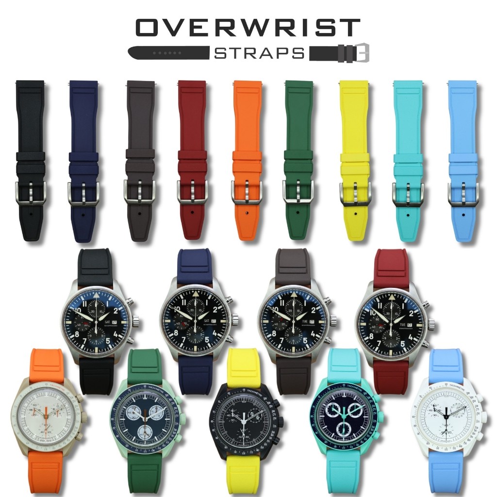 สายนาฬิกา สายยางรุ่น Pilot FKM Quick Release Rubber Strap
