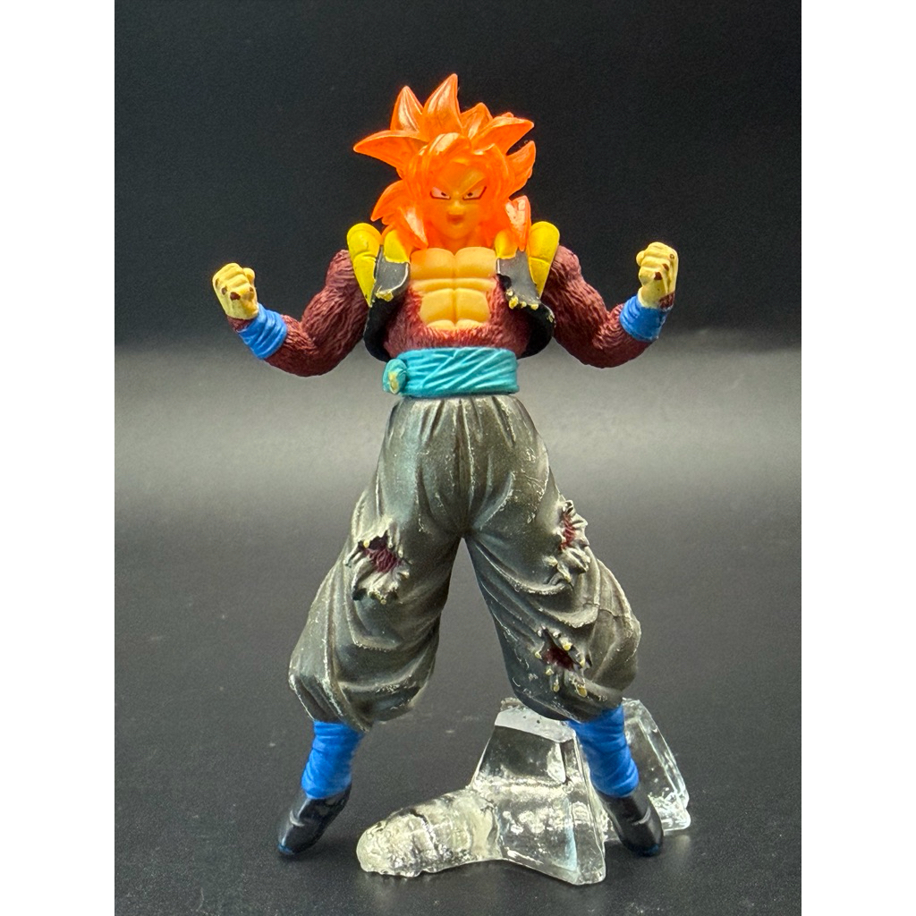 Dragonball Gashapon Gogeta SSJ4 แท้ 💯% จาก Bandai สินค้ามือ2 💎ของสะสมหายาก สุดแรร์✨