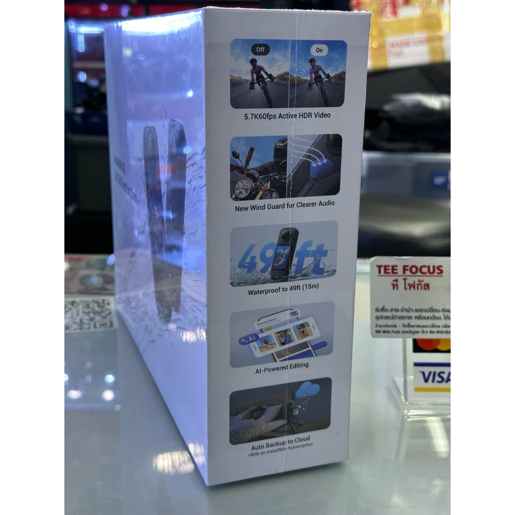 Insta360 X5 8K 360 Action Cam Essentials Bundle thumbnail 6