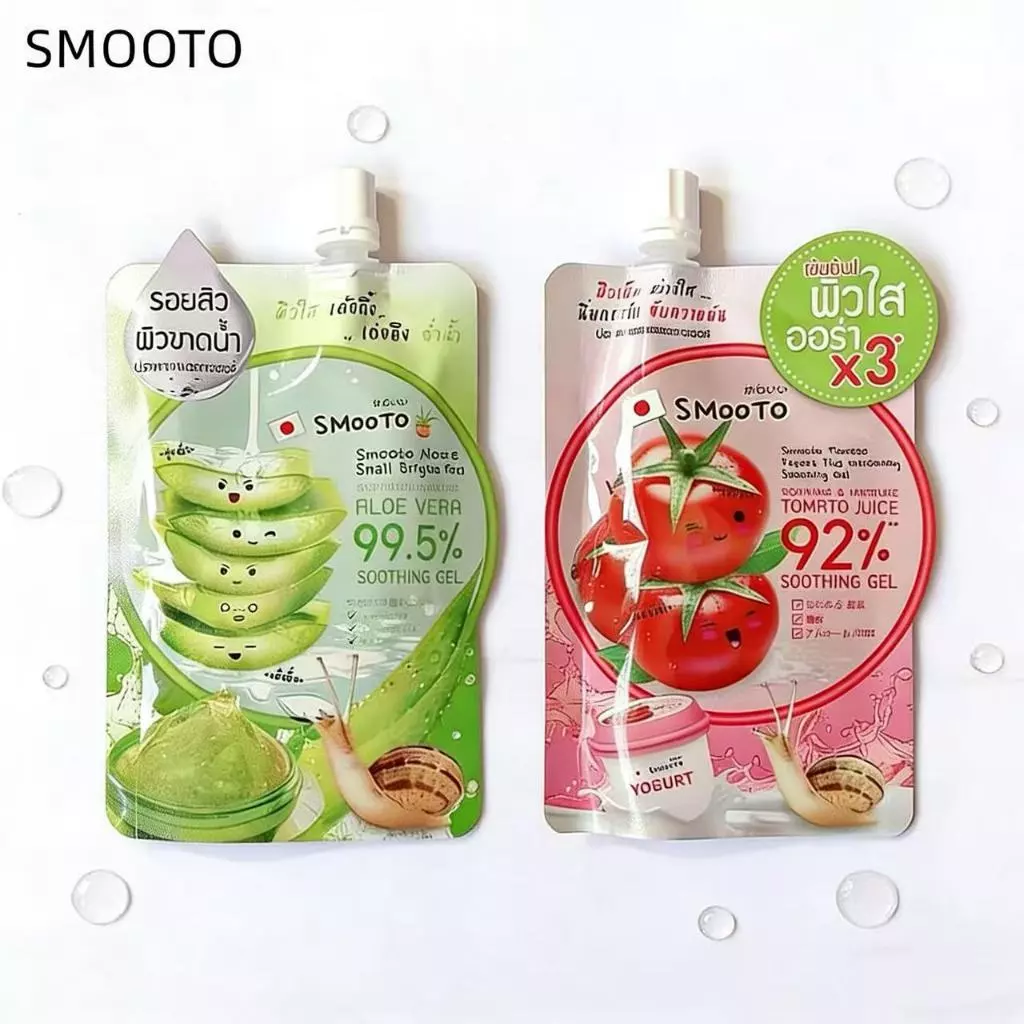 โปรโมชั่นขายร้อน 💞 1ซอง💞 smooto tomato bulgraia yogurt 92%