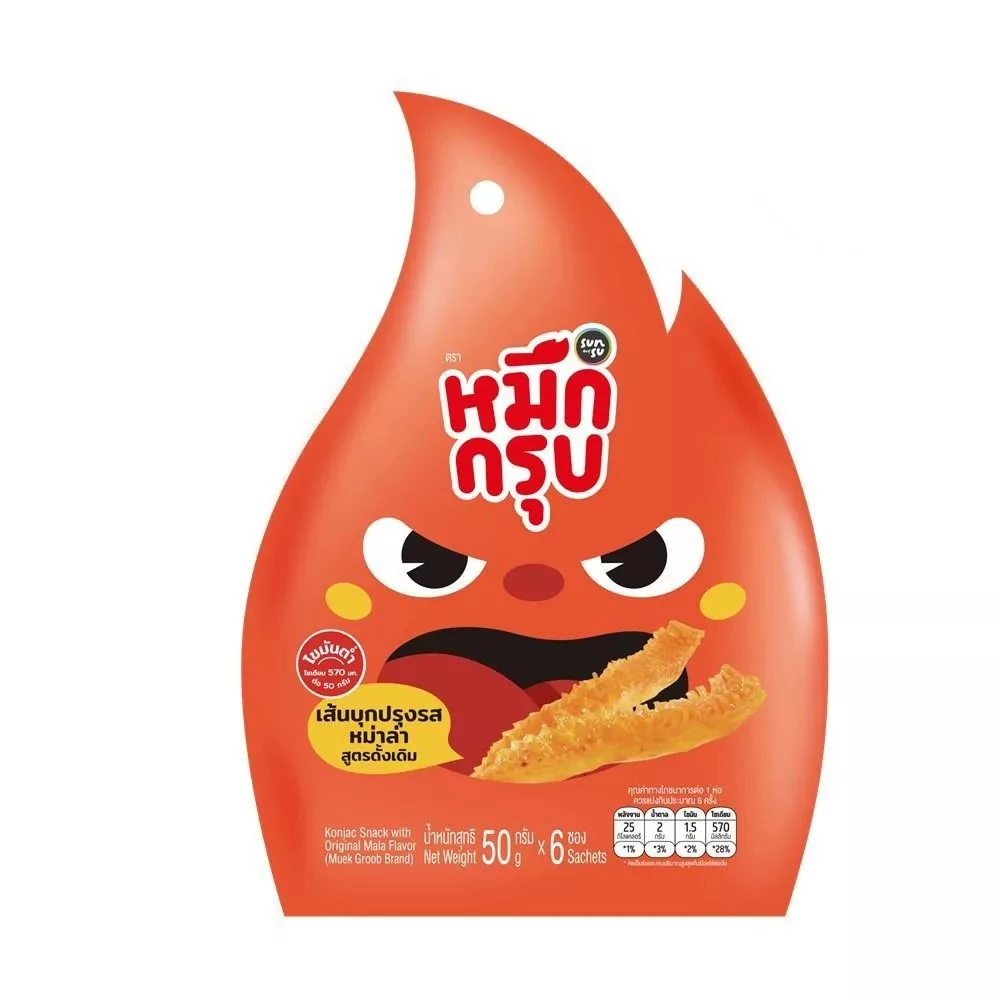 [ของแถม] Konjac MuekGroob Ori Mala 50g