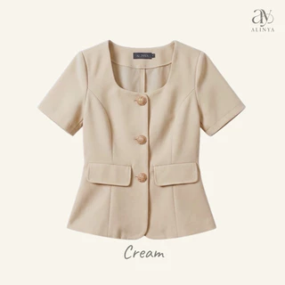 B006 / Luna Top (เสื้อลูนาเบลเซอร์ เฉพาะเสื้อ)