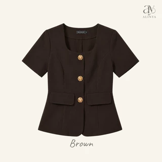 B006 / Luna Top (เสื้อลูนาเบลเซอร์ เฉพาะเสื้อ)