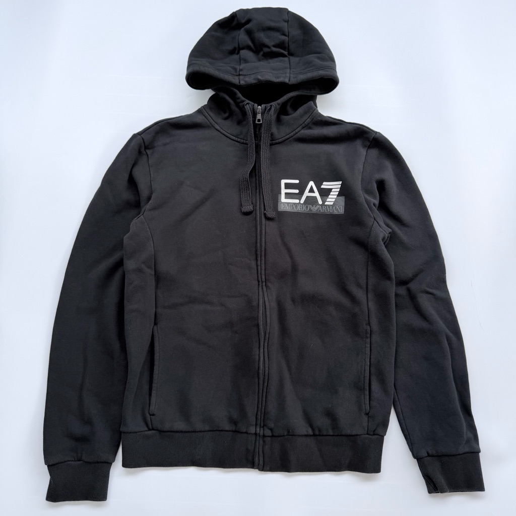 เสื้อฮู้ดดี้ซิปหน้า EA7 Emporio Armani มือสอง