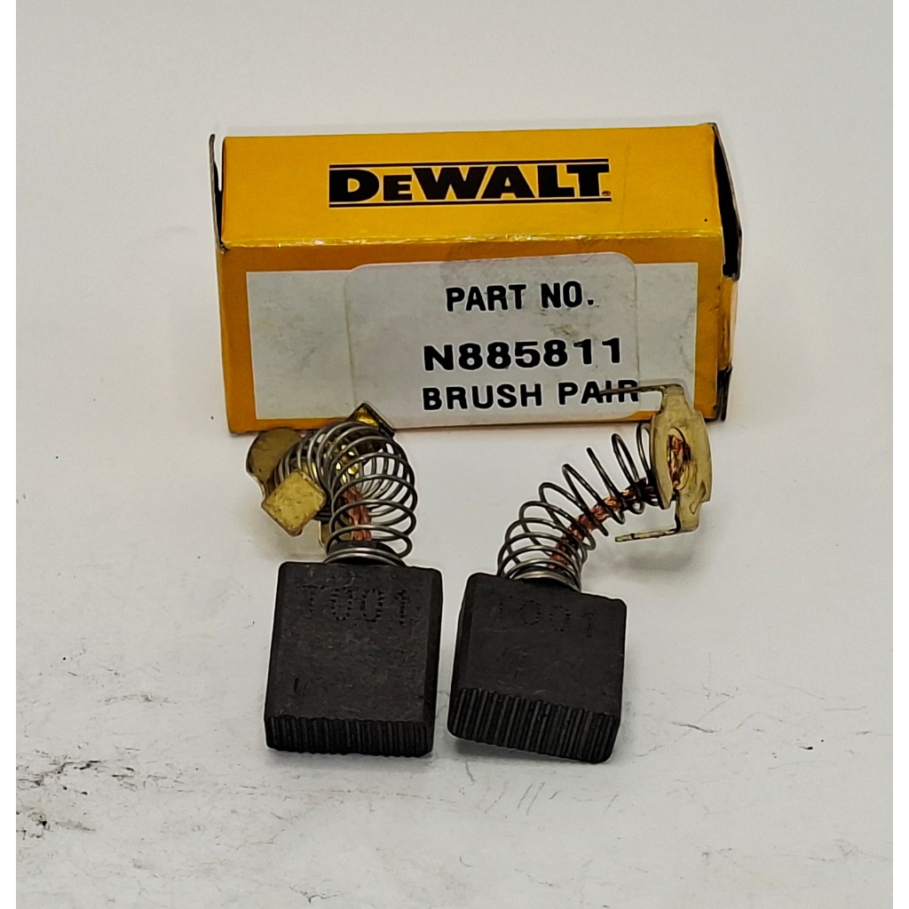 DEWALT อะไหล่แปรงถ่าน เครื่องรีดไม้ รุ่น DW735 part no N885811 ใช้ประกอบงานซ่อมอะไหล่แท้