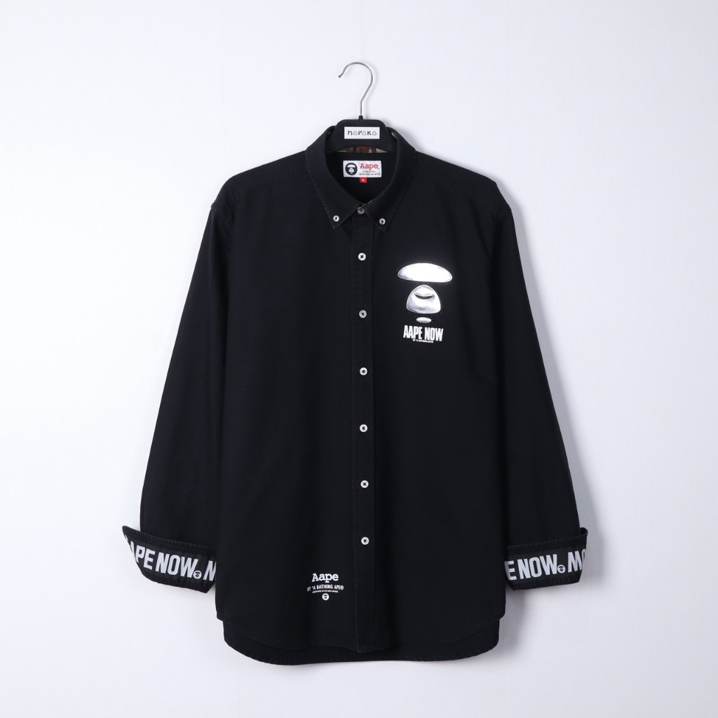 เสื้อเชิ้ต Shirt AAPE ของแท้ 100% สภาพใหม่ Premium [AAPE XL 23/30.5] | MOPOKO