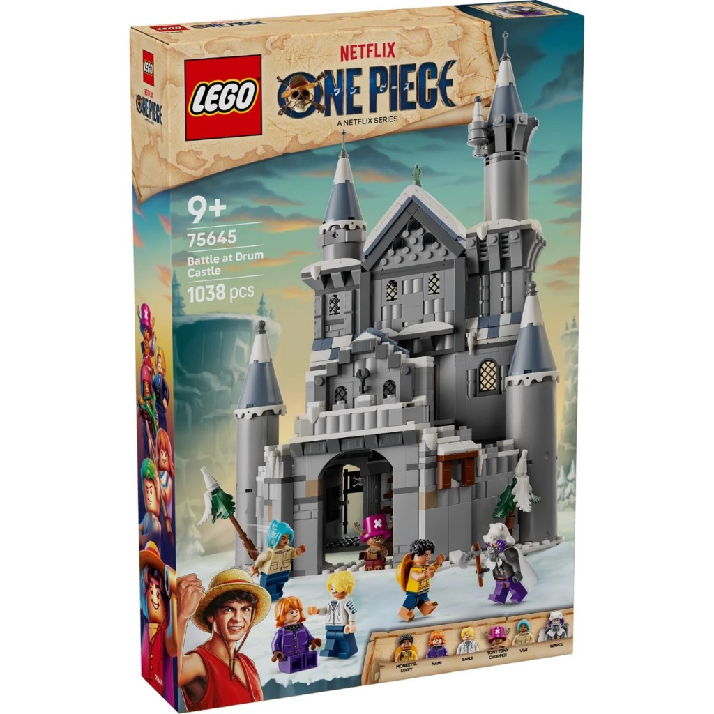 Lego One Piece 75645 Battle at Drum Castle สินค้าใหม่ สินค้าพร้อมส่ง ของแท้ 100%