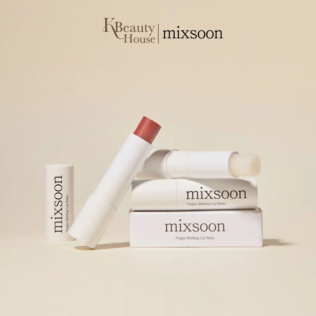 [ลิปบาล์ม] MIXSOON Vegan Melting Lip Balm 4.1g