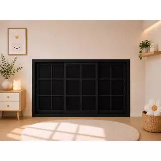 หน้าต่างบานเลื่อน 3 ช่อง 109x150cm.[ลายโมเดิร์น][ถูกสวยดีมีคุณภาพ][ล็อกซ้าย-ขวา][วงกบขอบใหญ่][สินค้าคุณภาพราคาถูก]