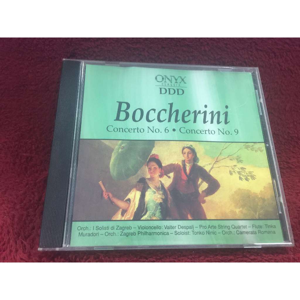 CD L. Boccherini* – Concerto No. 6 · Concerto No. 9 สภาพตามรูปปก ZA343-177
