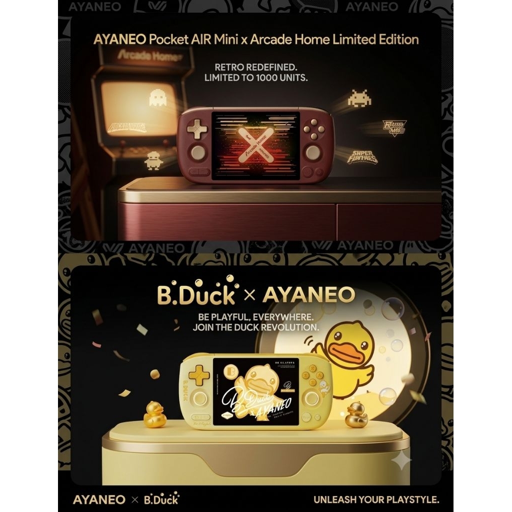 (พร้อมส่งจากในไทย) AYANEO Pocket Air Mini (Limited Edition) เครื่องเล่นเกมพกพาระบบ Android สุดคุ้ม