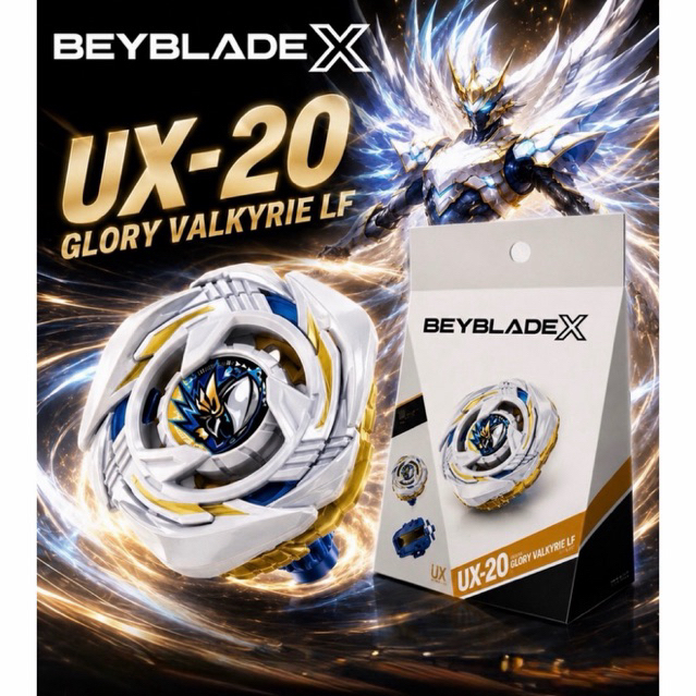 ⚔️ Bey Blade UX-20 Glory Valkyrie Takara Tomy  พร้อมส่ง ของแท้ 100%