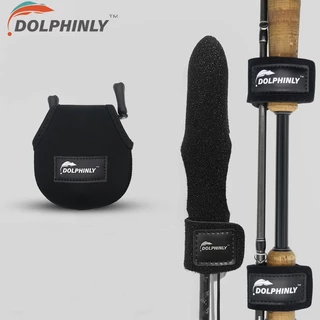Dolphinly สายรัดคันเบ็ดตกปลา สายลัดปลายคันเบ็ด ถุงหุ้มรอกหยุดน้ำ