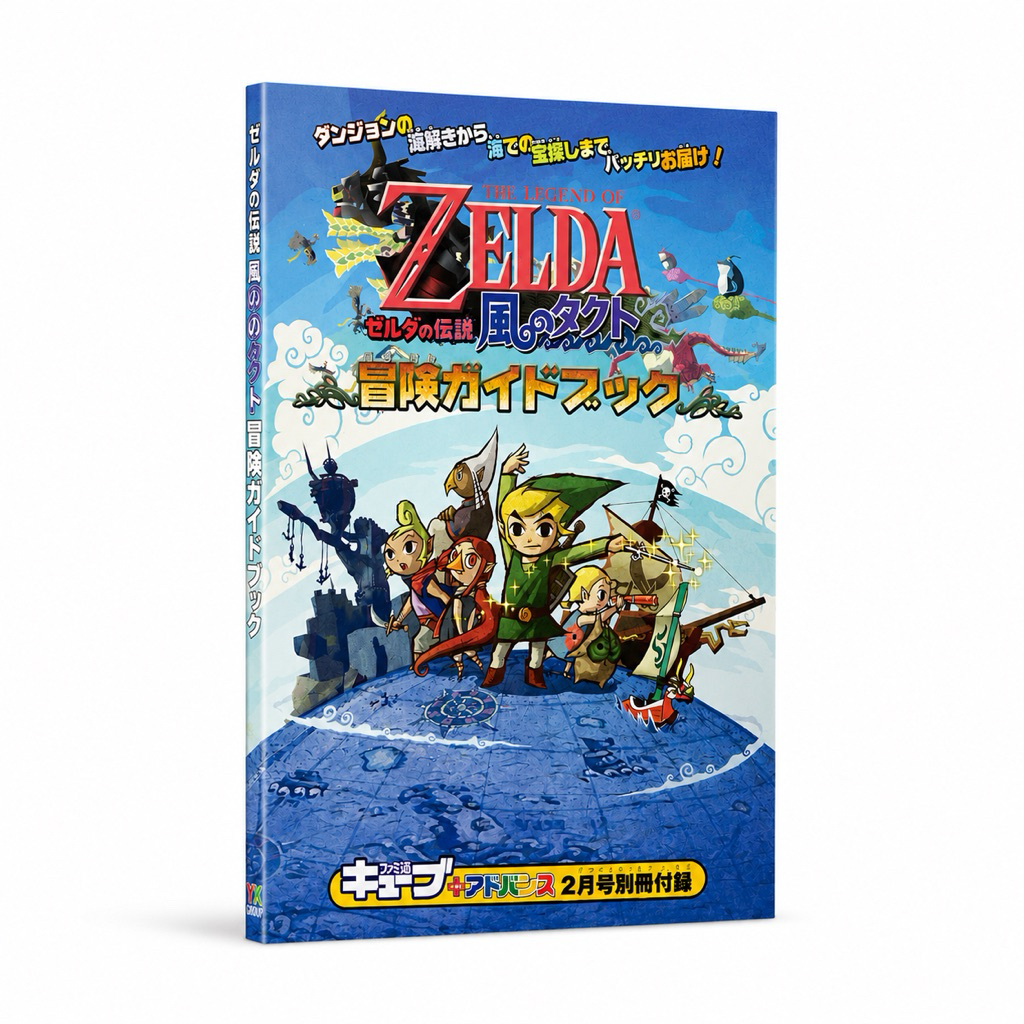 [บทสรุปเกมส์]THE LEGEND OF ZELDA:THE WIND WALKER Adventure GUIDEBOOK ญี่ปุ่น