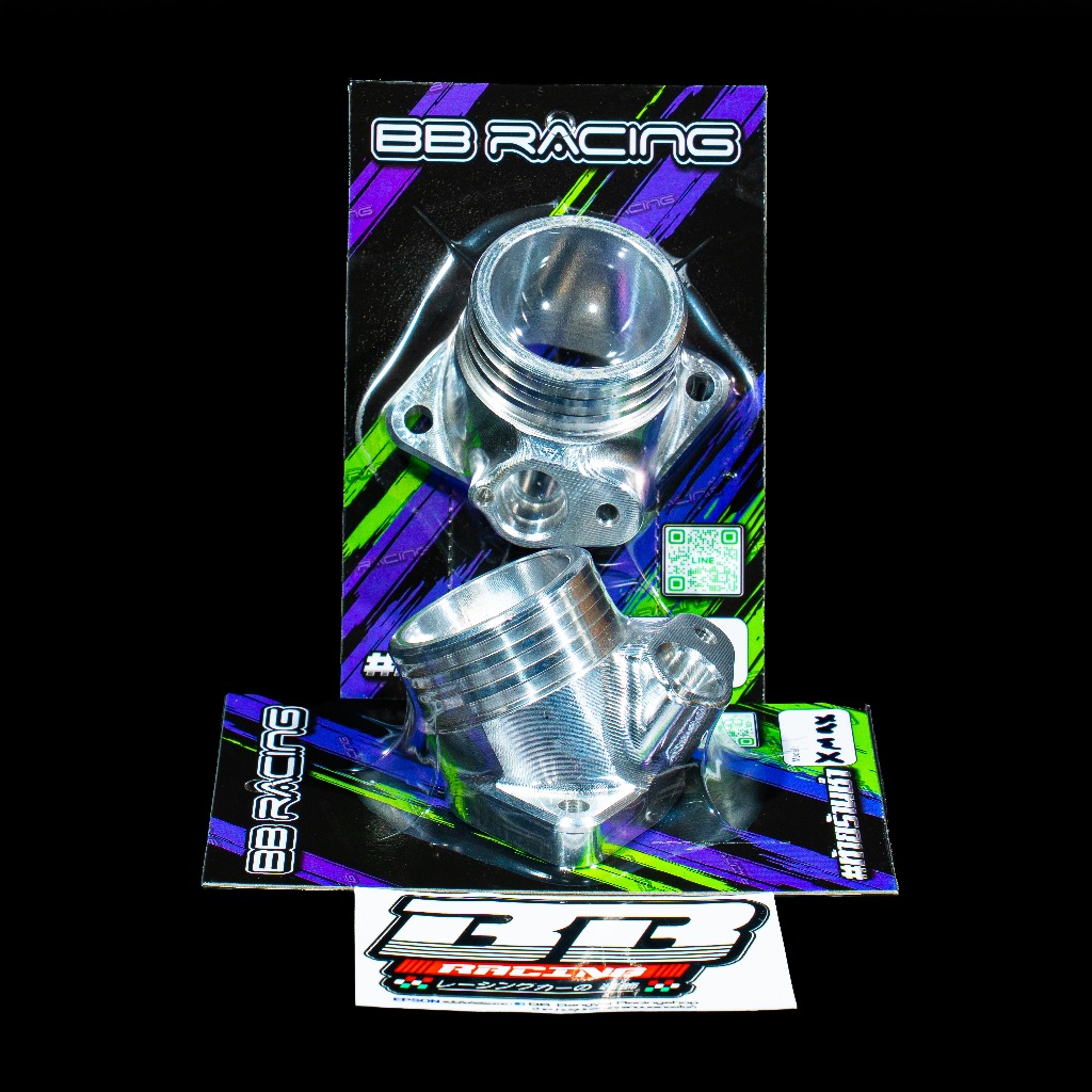 คอหรีดตั้ง XMAX300 แท้💯 BB RACING(เข้าหัวฉีด XMAX เดิม) ตั้งหรีด X-MAX300 ไอดี ตั้งดูดสด ลิ้นเดิม