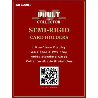 CardBoard Gold Card Savers [Semi-rigid สำหรับส่งไปเกรดการ์ด] การันตีโดยบริษัท PSA 50 ชิ้น