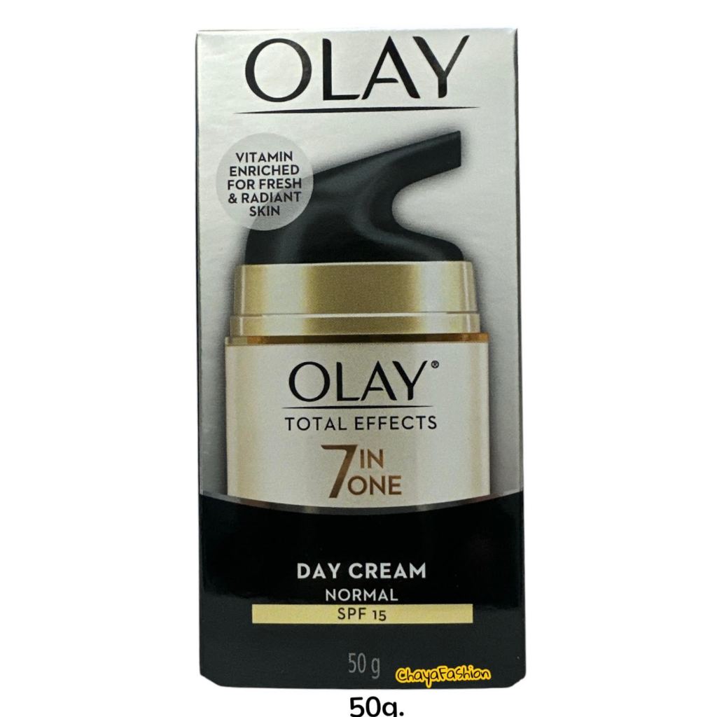 *SALE* Olay โอเลย์ โททัล เอฟเฟ็คส์ 7อิน1 เดย์ครีม นอร์มัล เอสพีเอฟ15 50 กรัม Exp06/29