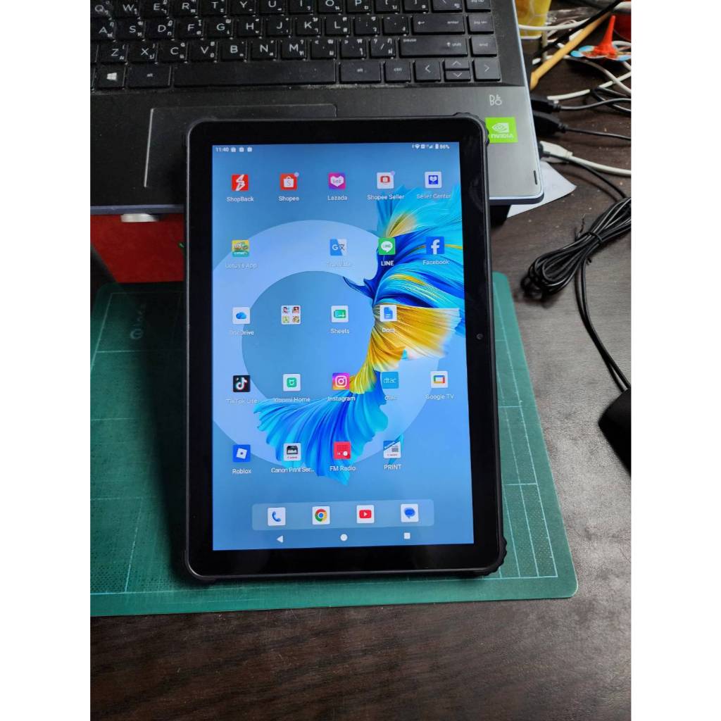 Rugged tablet BMAX i10S Pro 10.1 IPS T616 Octa-core RAM 14GB(6+8) ROM 128GB 10,000 mAh android 14
