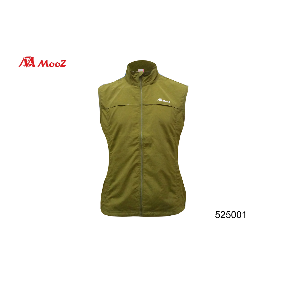 เสื้อกั๊กผู้ชาย Men's Vest jacket ซิปหน้า คอสูง น้ำหนักเบา กันลม เหมาะสำหรับเดินป่า