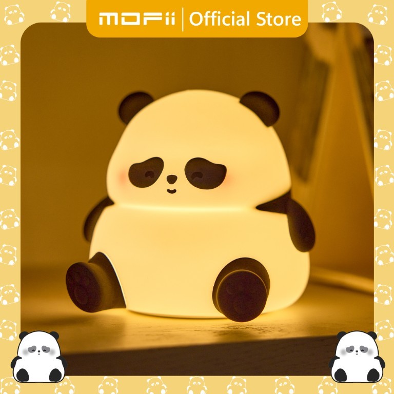 [ของแท้ รับประกันศูนย์ไทย]MOFii โคมไฟน่ารัก DUNDUN PANDA แพนด้าน้อยดันดัน ปรับระดับแสง ตั้งเวลาได้