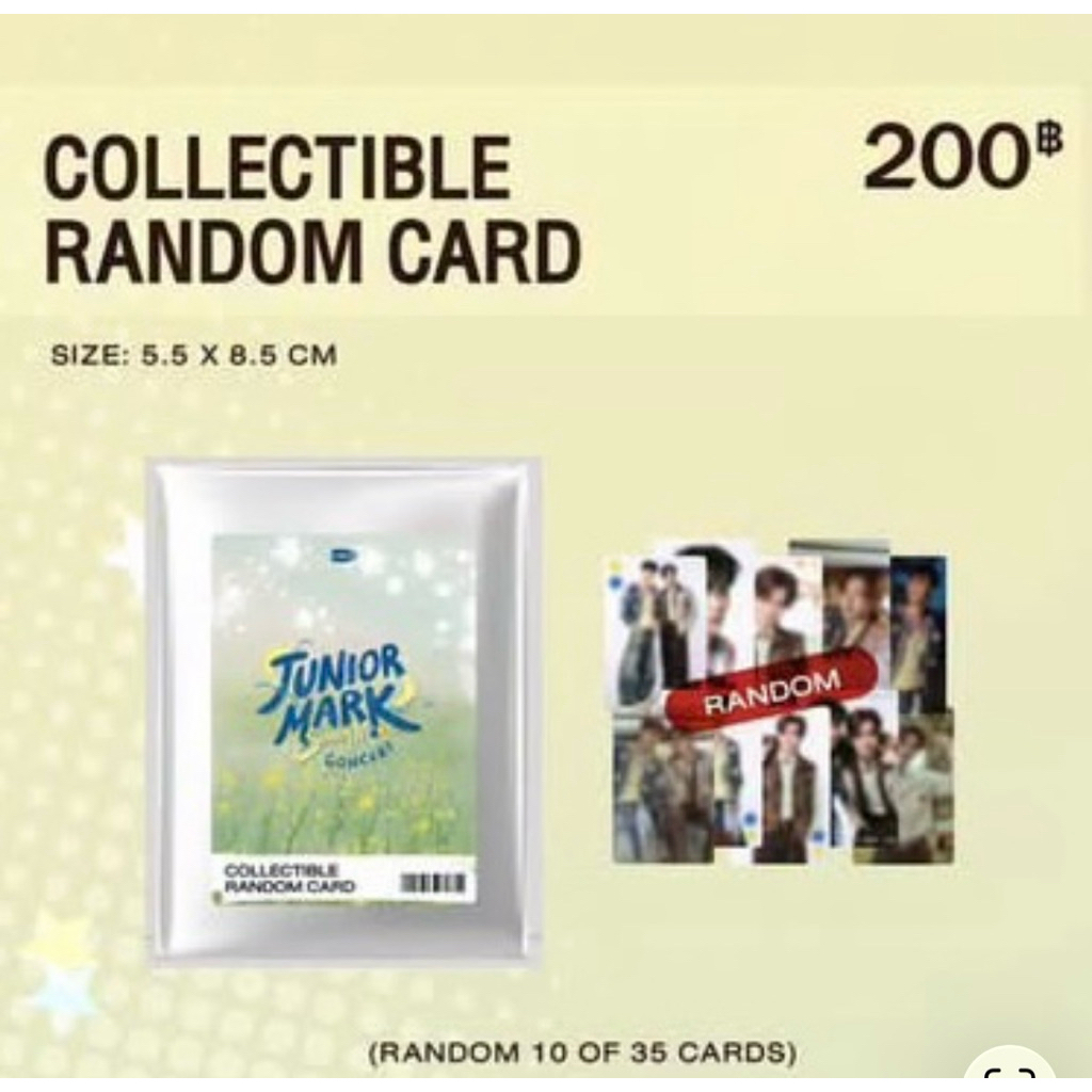 Preorder Random Card งานหนังสือ 2026 และ JuniorMarkConcert 2026