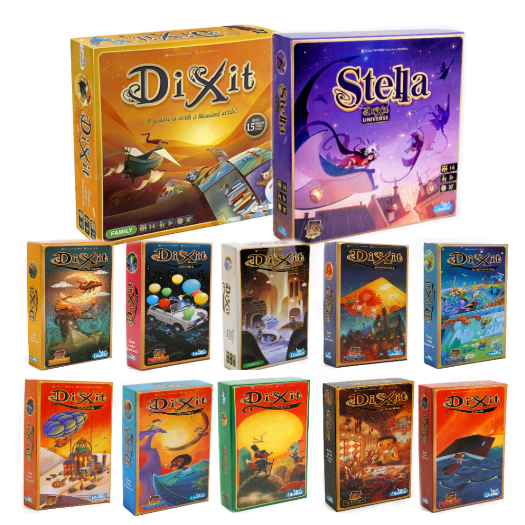 Dixit คู่มือไทย Board game - Daydreams Origins Odyssey Journey Momores Harmonies Quest Revelation บอ