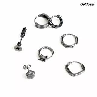 URTHE - ต่างหู สแตนเลส Unisex