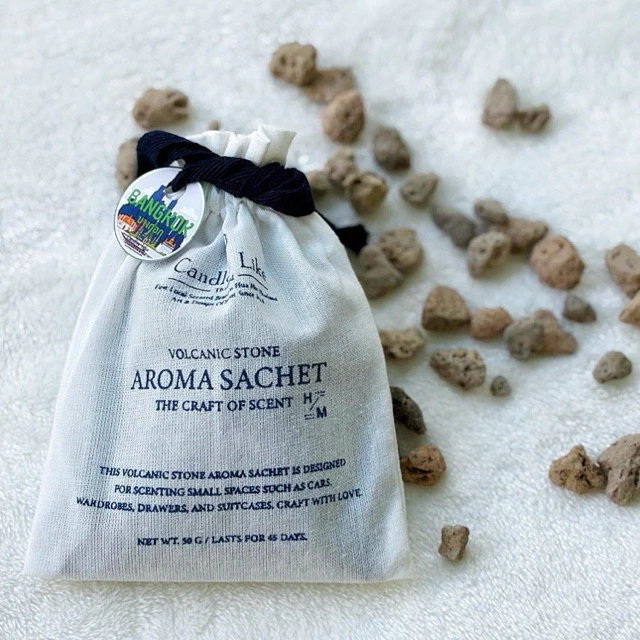 Candles Like TH ถุงหอม ถุงหอมปรับอากาศจากหินภูเขาไฟ Aroma Sachet 50 g.(สูตรใหม่)