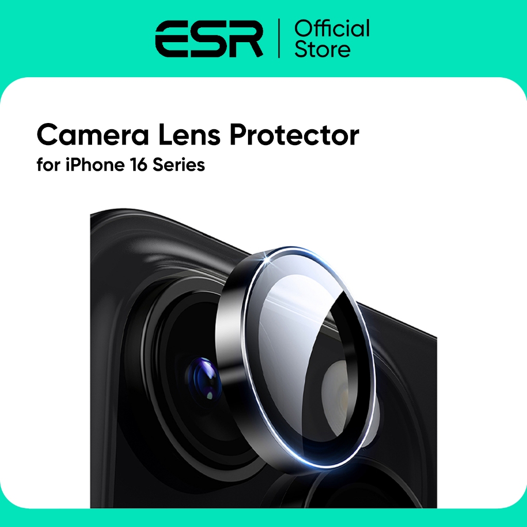 ESR กระจกเลนส์กล้อง iPhone 16 / 16 Plus / 16 Pro / 16 Pro Max รุ่น Camera Lens Protector