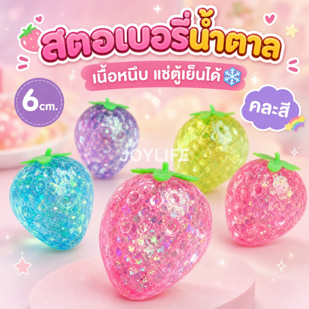 สตอเบอรี่น้ำตาล ยืด ทาบะน้ำตาล ซาลาเปาน้ำตาล สตอเบอรี่หนึบ ทาบะหนึบ โดนัท พิซซ่า แฮมเบอเกอร์ ผลไม้ โอริโอ้ taba