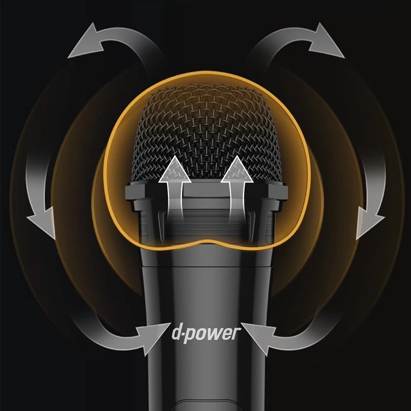 Wireless Microphone MV-20 ไมโครโฟนไร้สายคู่ 2 ตัว พร้อมตัวรับสัญญาณชาร์จได้ หัวแปลง 6.35 เป็น 3.5 มม.