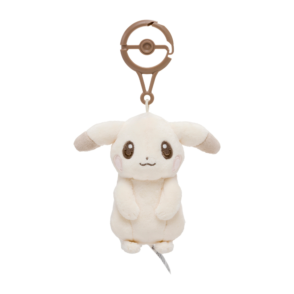 [ส่งตรงจากญี่ปุ่น] โปเกมอน ปิกาจู สีพาสเทล Poco a Pokemon พวงกุญแจตุ๊กตา คาราบิเนอร์ ของแท้