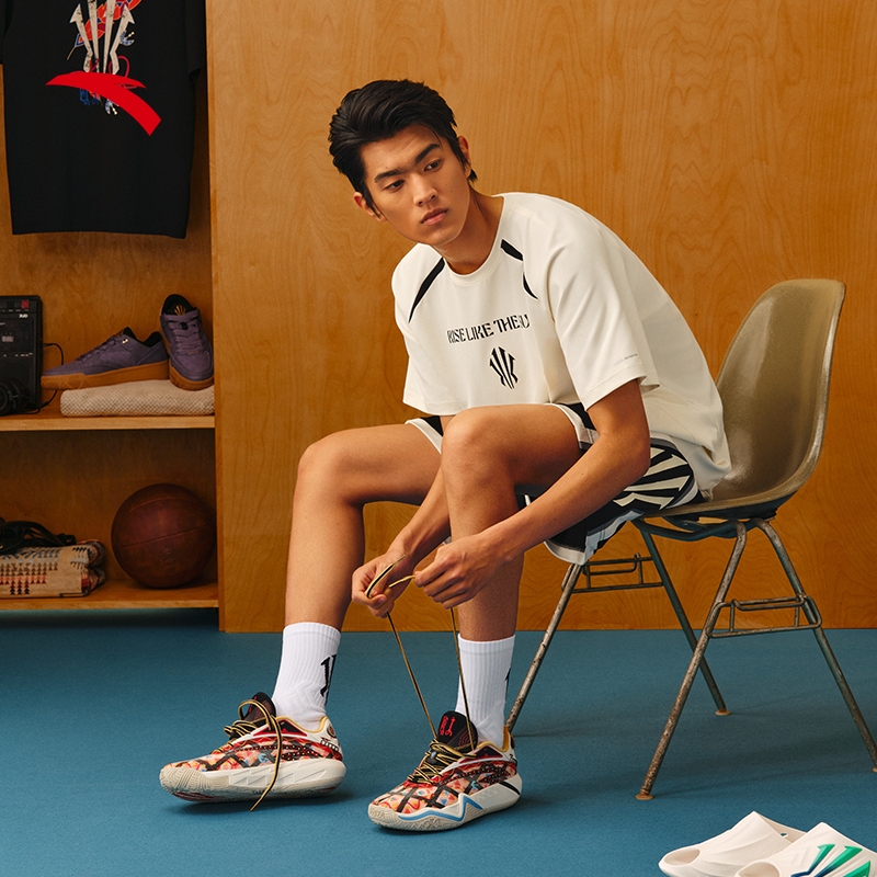 [ANTA x Kyrie Irving] KAI Unisex Basketball Shorts 1726B1304 Official Store