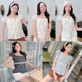 ppitchy.shop 🩷 Vanilla Top - รวมเสื้อแขนตุ๊กตา มากกว่า 10 สี