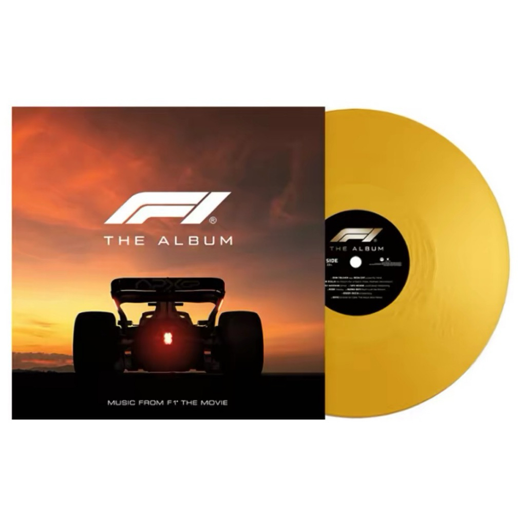 พร้อมส่ง「F1 The Album」1LPสีทอง/แผ่นเสียงVinylใหม่เอี่ยมซีล