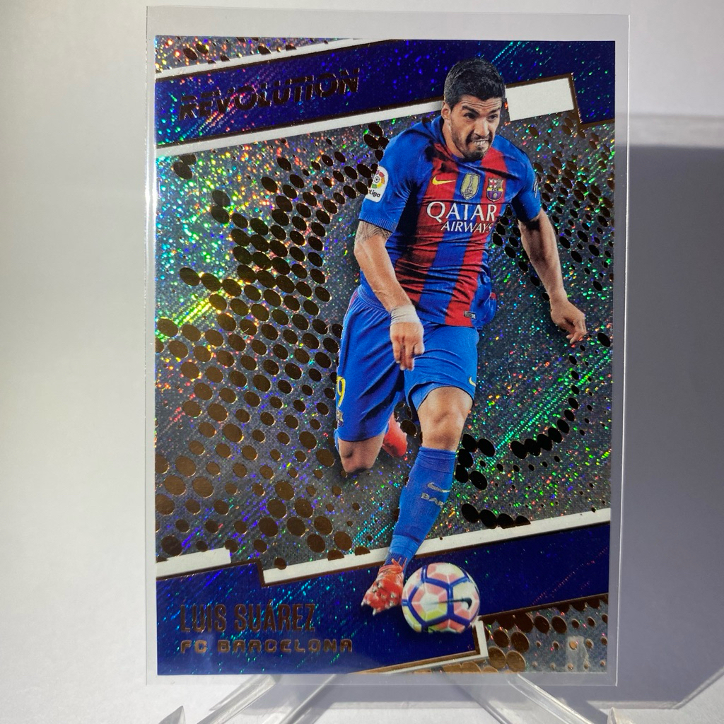 การ์ดนักฟุตบอล LUIS SUAREZ, BARCELONA, REVOLUTION, PANINI 2017, No.190