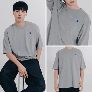 KOON KOON เสื้อยืด รุ่น HEARTBEAT ทรงโอเวอร์ไซส์ ไหล่ตกแบบพอดีไซส์ ใส่ได้ทุกวัน