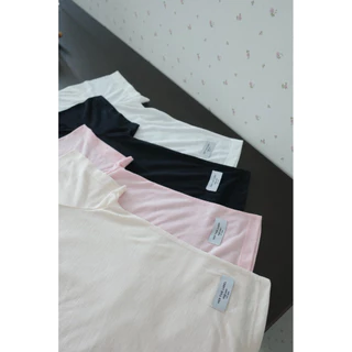 เสื้อยืดแขนสั้น รุ่น Lucy top ผ้าสลาฟพรีเมี่ยม