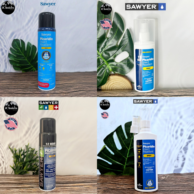[Sawyer] Picaridin Insect Non Greasy Repellent Spray สเปรย์กันแมลง ไล่แมลง ยุง