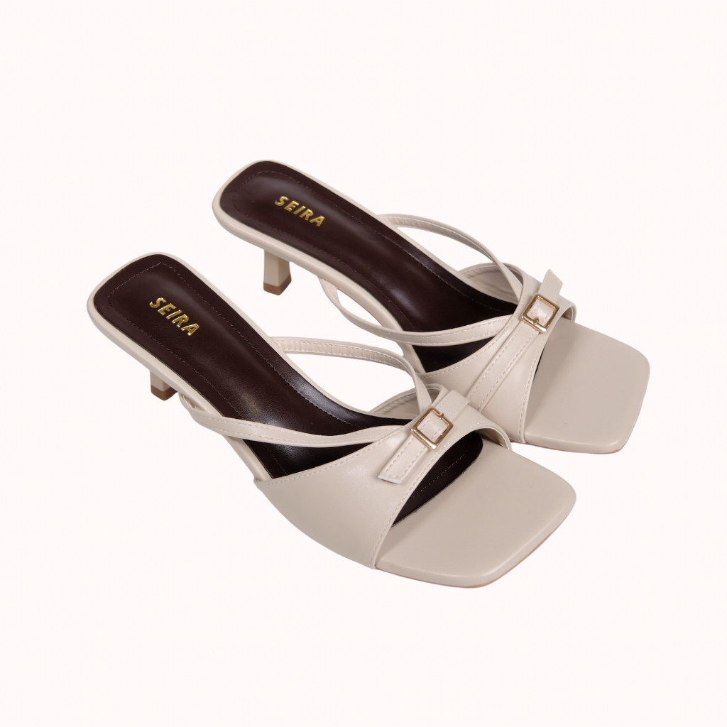 Seira - Suzy Heels รองเท้าส้นสูง 2 นิ้ว อะไหล่หัวเข็มขัด