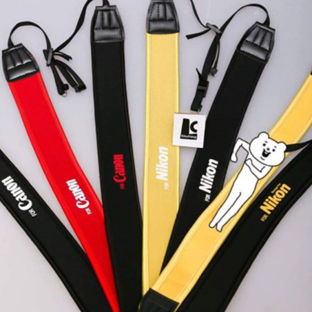 Camera Strap สายคล้องกล้อง สายคล้องคอ สายนิ่ม ไม่บาดคอ ช่วยผ่อนแรง Strap Canon Nikon Fuji Sony