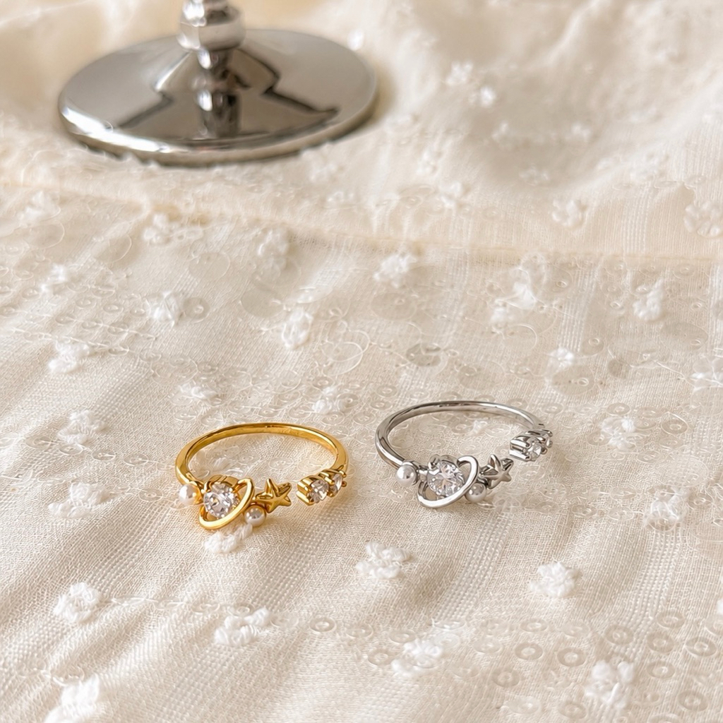 Socrush.bkk | STAR HALO ring | SR-075 |แหวน ดาว มุก