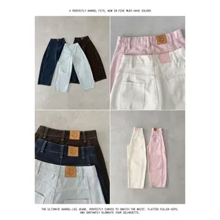 Riley.apparels - Ashley barrel jeans 7015 [ได้เฉพาะกางเกง]