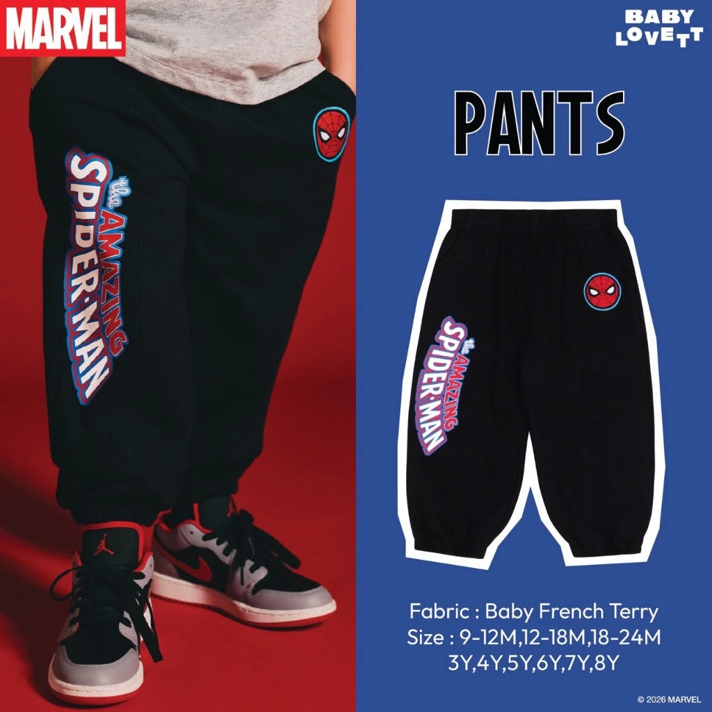 [Babylovett] 20 Spider-Man - Pants