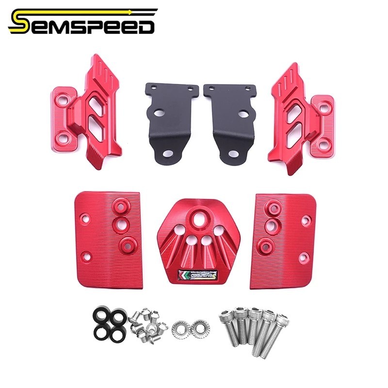 ปิดกันตก CNC Giorno+ งาน Semspeed อุดกันตก ปิดจับหลัง Giorno 125